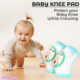 Baby Crawling Anti-Slip Knee pads (Sea Green)